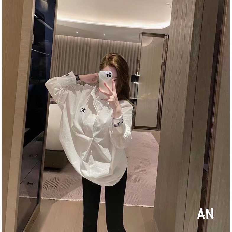 Sơ mi cê lin bo tay áo