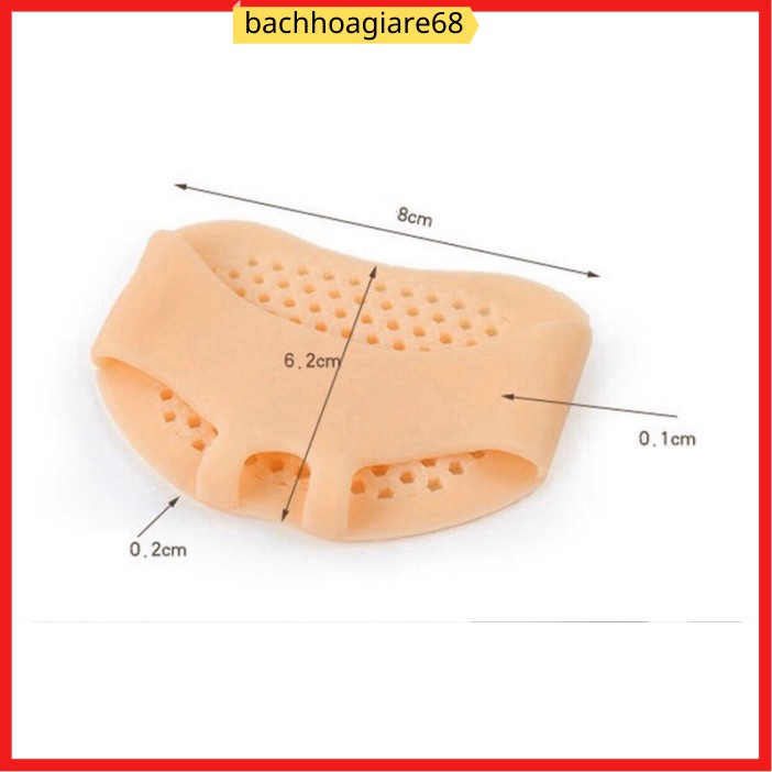 [Có Sỉ] ĐỆM LÓT SILICOL XỎ NGÓN CHỐNG TRAI CHÂN , ÊM DỊU KHI ĐI GIÀY CAO GÓT.