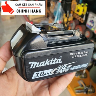 [CHÍNH HÃNG] pin makita 18v 3.0Ah