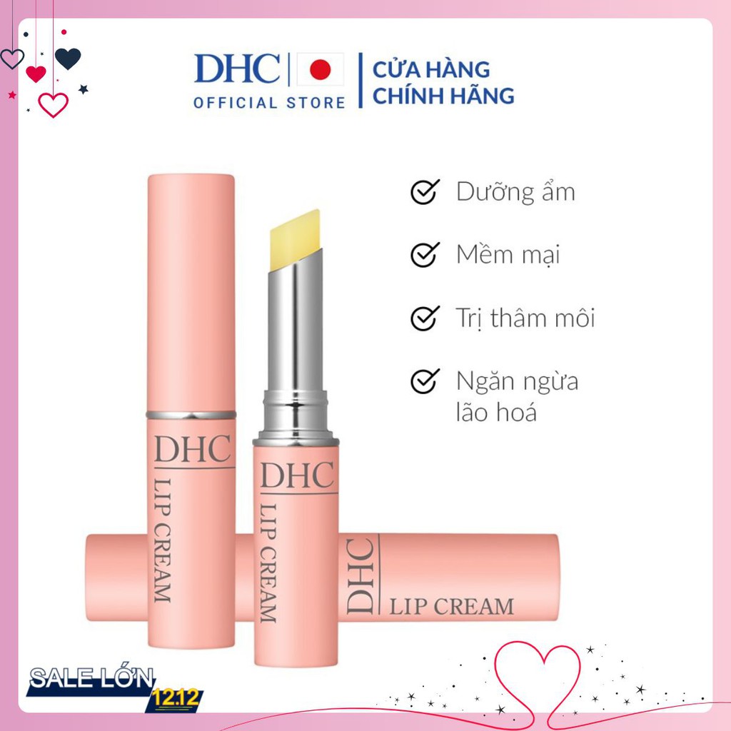 Son dưỡng môi DHC không màu Lip Cream nhật bản