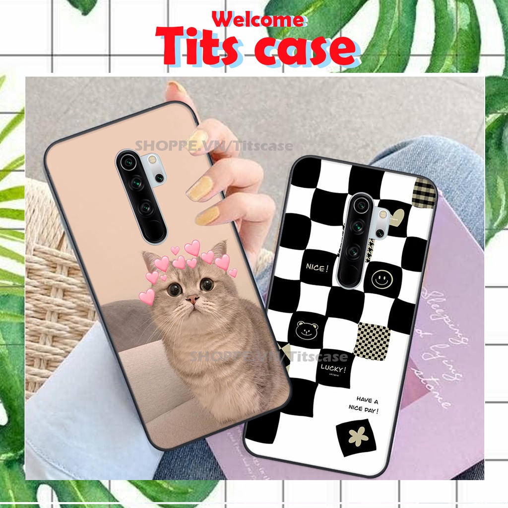 Ốp lưng Xiaomi REDMI NOTE 8 PRO in hình GẤU K@WS- BE@R COOL-CỰC XINH-RẺ-BỂN -ĐẸP