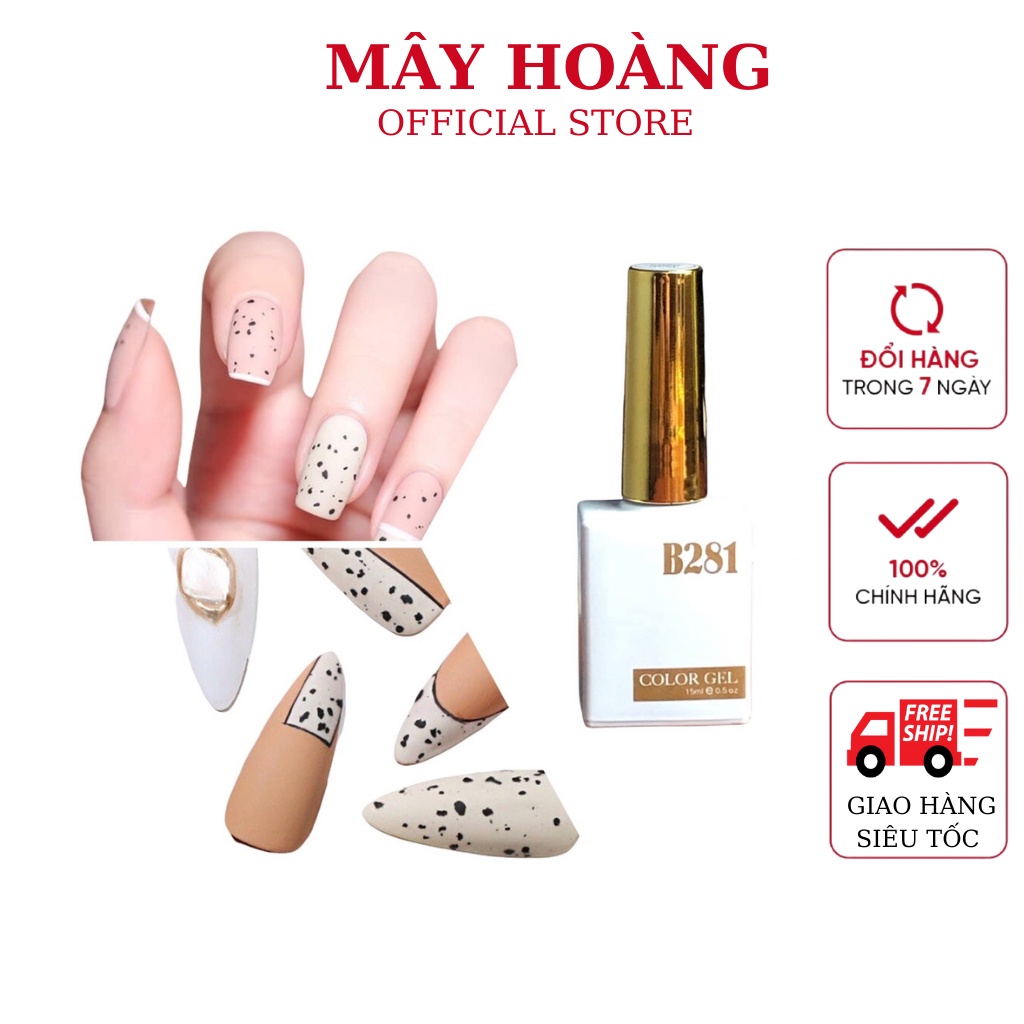 Top trứng cút B281, sơn trứng cút
