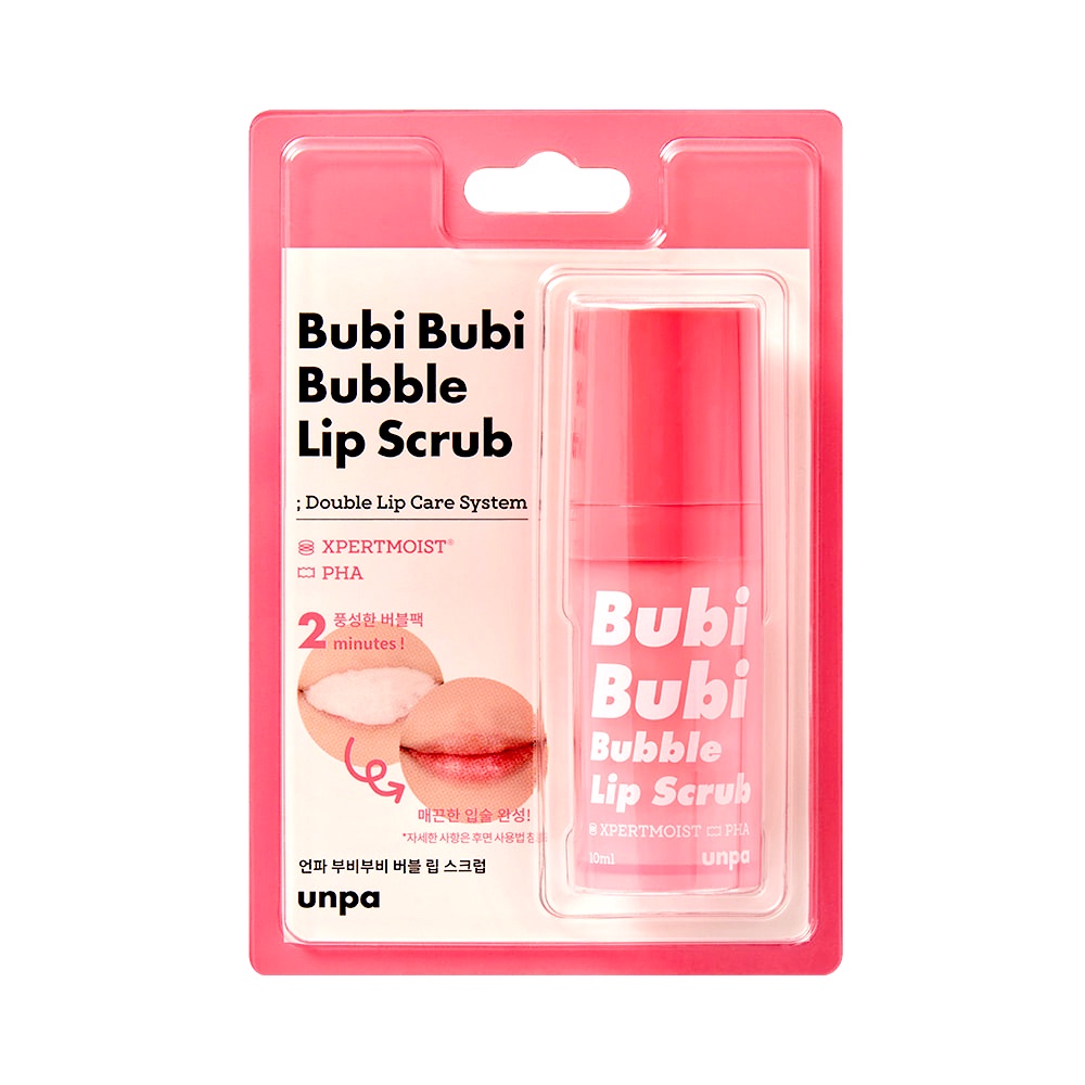 Tấy Tế Bào Chết Môi Sủi Bọt Bubi Bubi Lip By Unpa 12ml