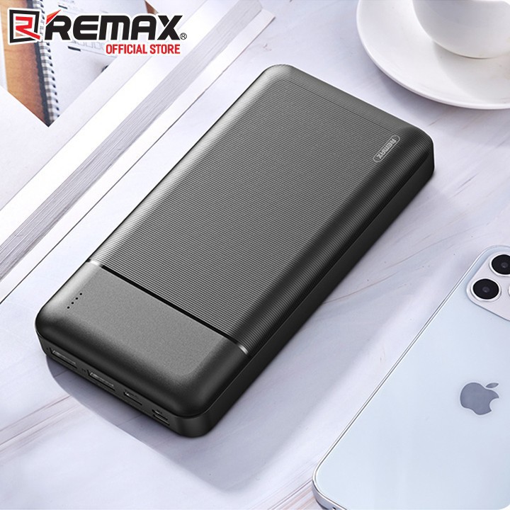 Pin Sạc Dự Phòng 30.000mAh Remax RPP-167 Lango Series Fast Charing 2.1A Tích Hợp 2 Cổng USB - RPP-167