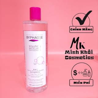 Nước tẩy trang BYPHASSE solution micellaire face 500ml (Chính Hãng)