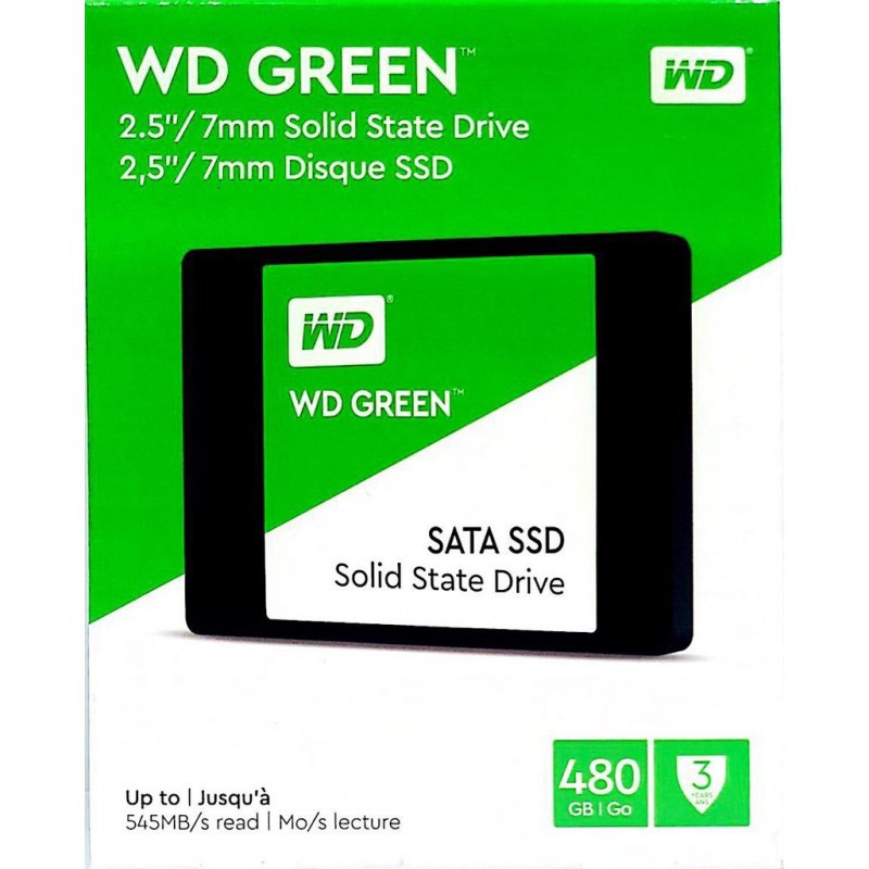 Ổ cứng SSD WD Green 480GB SATA III 2.5 inch - FPT | BigBuy360 - bigbuy360.vn