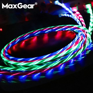 Led USB Cable Flash Light Up Data Line Mobile phone Charger for Android Type-C