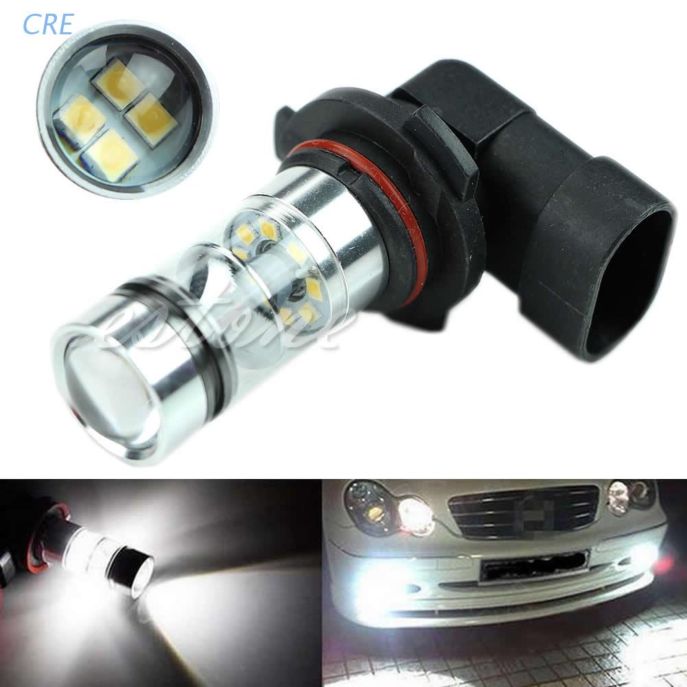 Bóng Đèn LED Trắng Phá Sương Mù 9005 HB3 6000K 100W Mới
