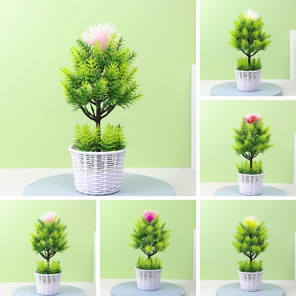 Cây Bonsai Nhân Tạo Dùng Trang Trí Tiểu Cảnh DIY