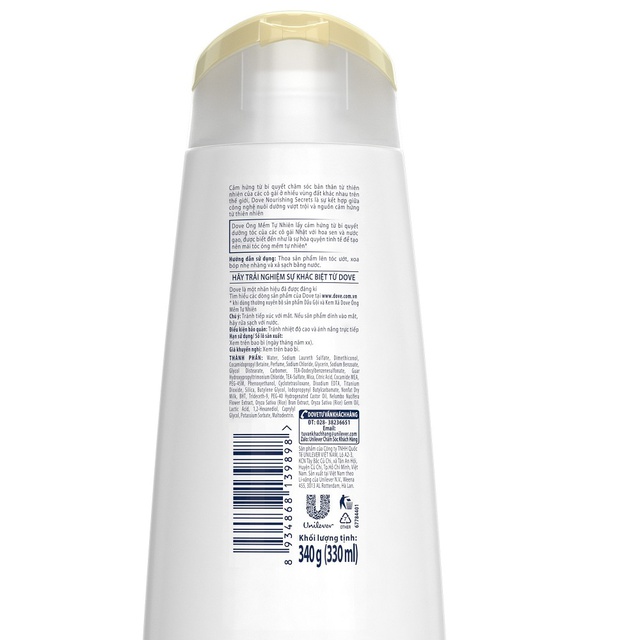 Dầu xả Dove Thiên nhiên 320 gram | BigBuy360 - bigbuy360.vn