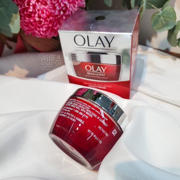 Kem Dưỡng Ẩm Chống Lão Hóa Regenerist Micro-Sculpting Cream Olay 48G