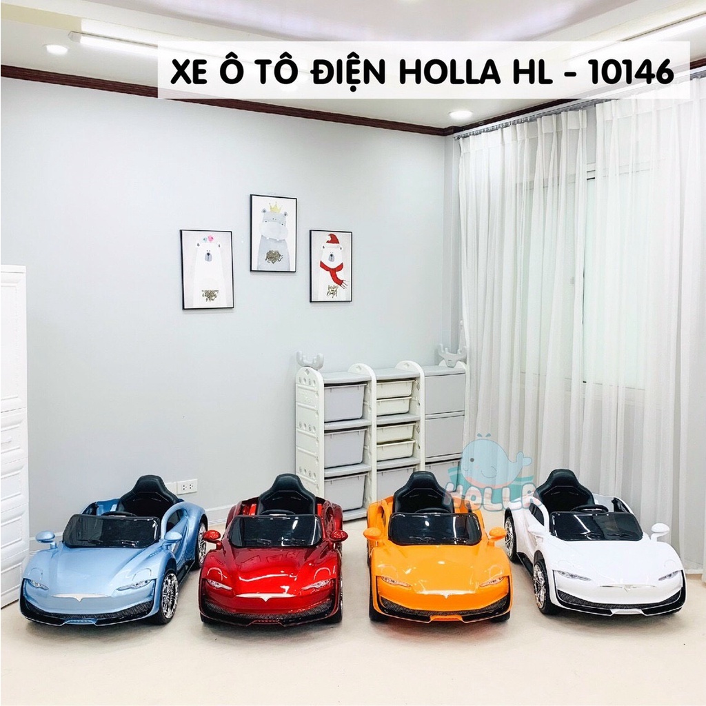 Xe ô tô điện trẻ em Tesla Holla HL -10146 cho bé thỏa sức vận động ngoài trời | Xe hơi điện trẻ em