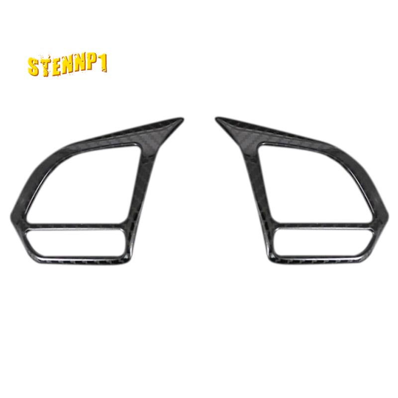 Set 2 khung viền trang trí vô lăng xe hơi MG ZS EV HS MG6 MG5 EZS 2018-2021