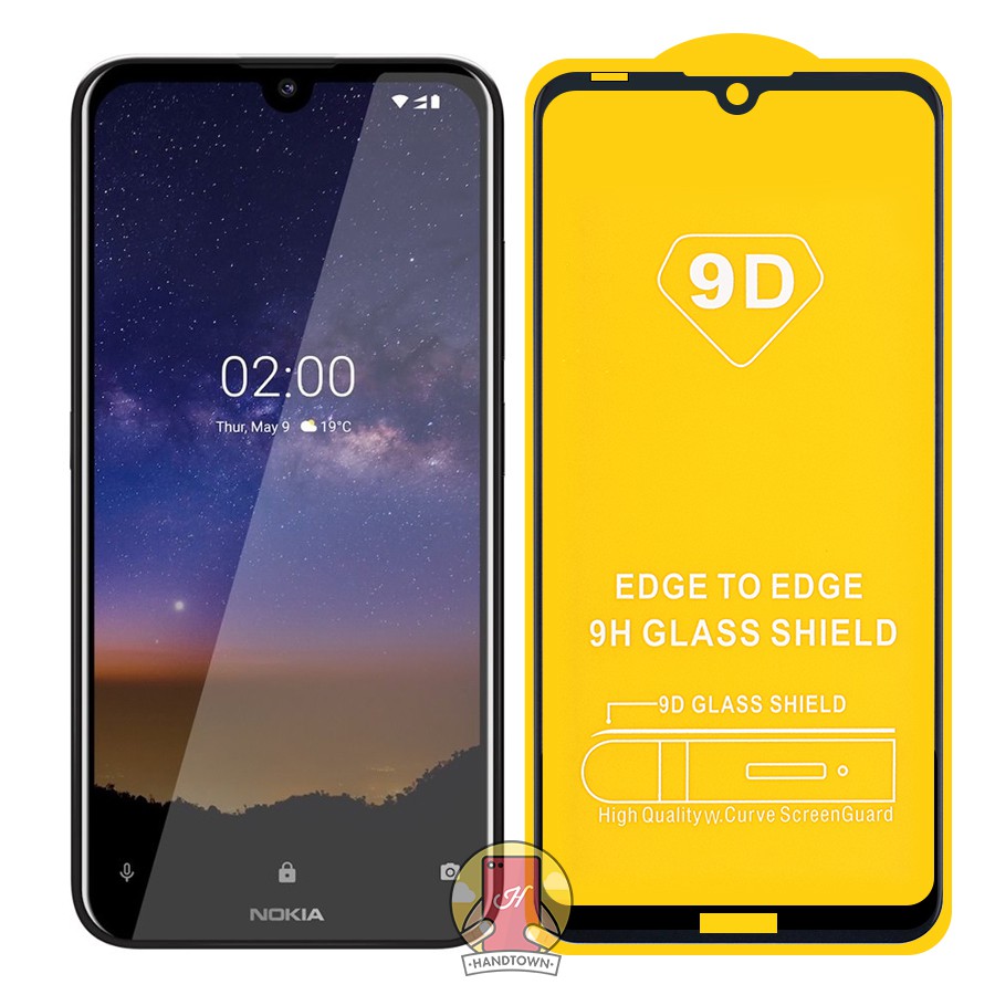 Cường Lực 9D Cho Nokia 2.2 Full Keo Thế Hệ Mới