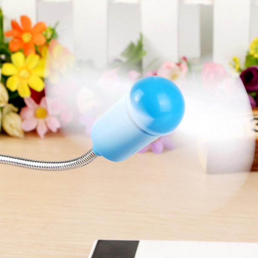 Quạt USB hongkong_store sieure888 quạt usb cánh nhựa thân inox bền
