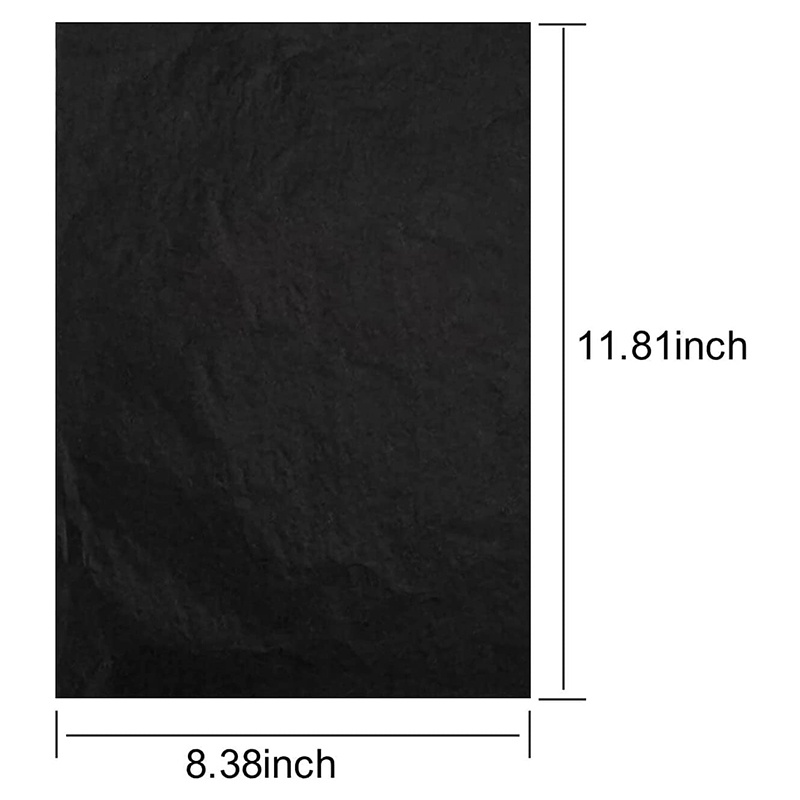 Bộ 100 Tấm Giấy Carbon Màu Đen Dùng Cho Tracing Mẫu Trên Gỗ / Giấy / Vải Canvas / Các Dự Án Khác