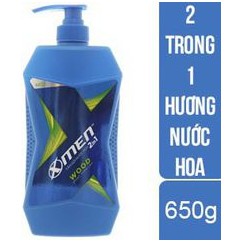 Sữa tắm/ Tắm Gội Nước Hoa XMen Wood 650g