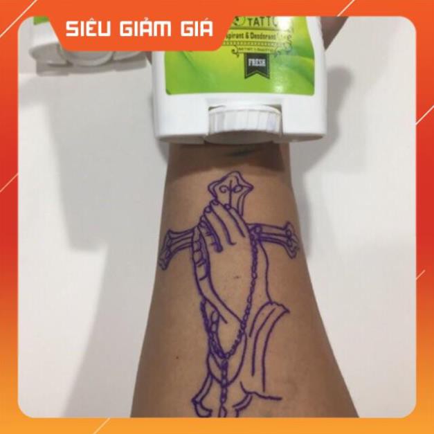 Sáp can hình xăm siêu bám hàng có sẵn