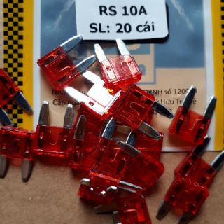Cầu chì xe ga xe số từ 5A~25A.giá 10 chiếc