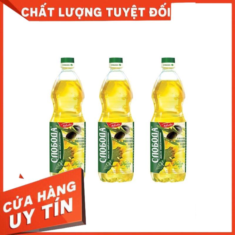 Dầu Ăn Hữu Cơ Hướng Dương Sloboda 1L