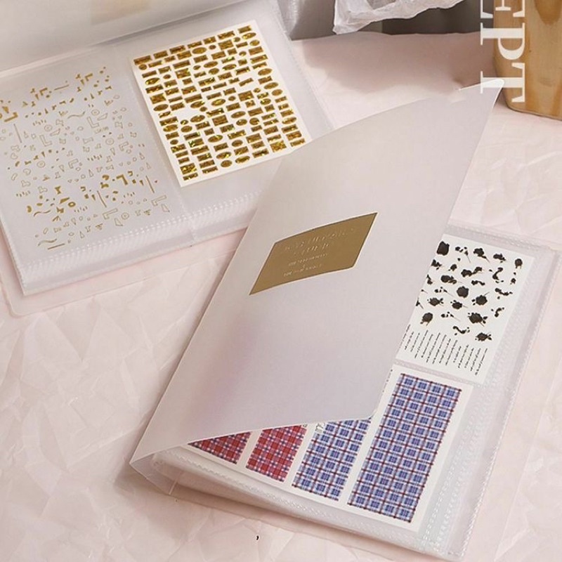 Sổ đựng sticker bìa trong