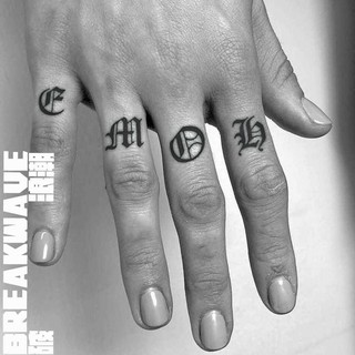 Herbal Juice Tattoo Keep Two Week Sticker Gothic Dark Style Letter
