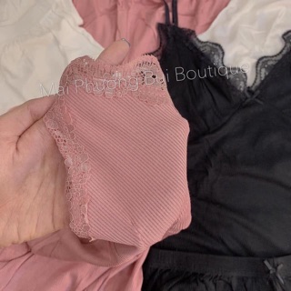 Combo 2 bộ ngủ ren 2 dây