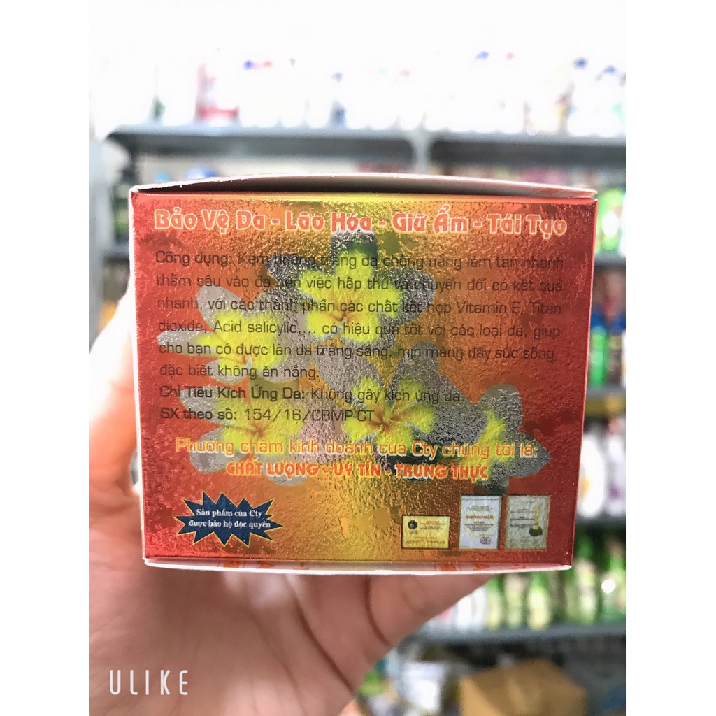 kem ốc sên sữa dê Q10 dưỡng trắng da-bảo vệ da-lão hóa da-giữ ẩm-tái tạo 12g [ chuẩn hàng 100%]