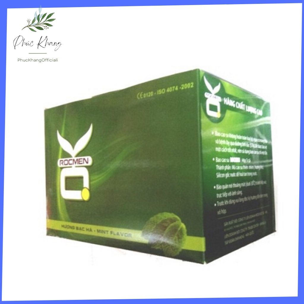 Bao Cao Su Gia Đình OK Bạc Hà Mát Lạnh - Cho Cảm giác thăng hoa hộp 144 cái