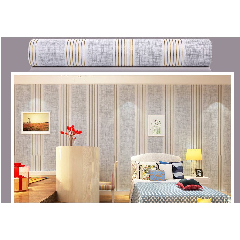 5m giấy decal cuộn sọc caro BINBIN DTL23 (Có keo sẵn)