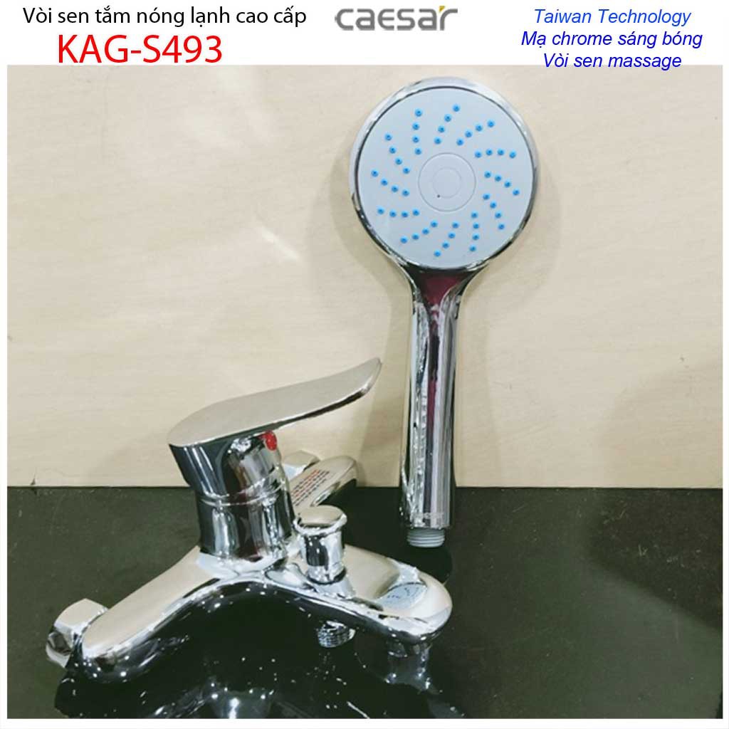 Vòi sen nóng lạnh Caesar KAG-S493, chiết khấu giá tốt chất lượng tốt Vòi sen tắm hiệu suất tốt sử dụng tốt