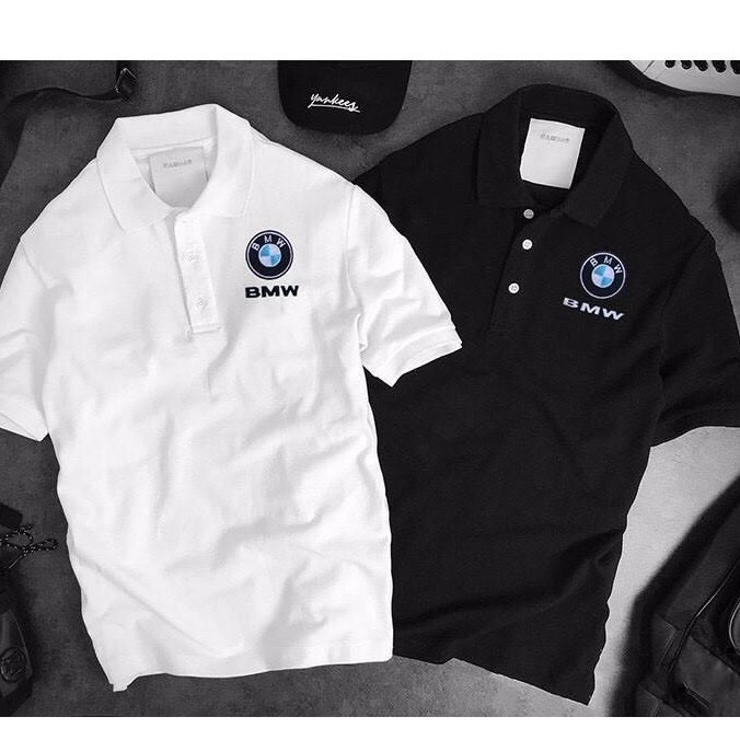 Áo thun Polo Men194 vải cá sấu Poly co dãn 4 chiều dày dặn form gerular fit - BMW