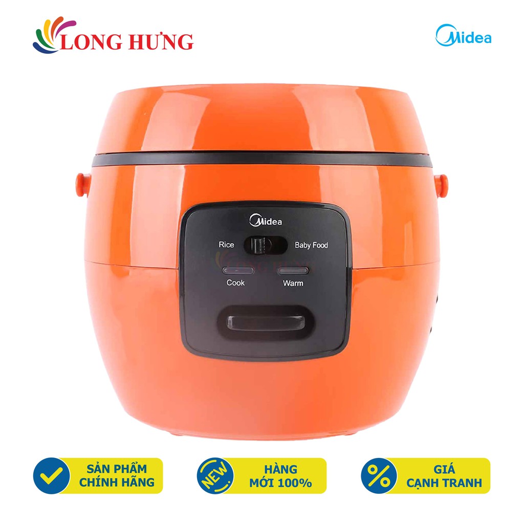 Nồi cơm điện nắp gài Midea 0.7 lít MR-CM07 - Hàng chính hãng