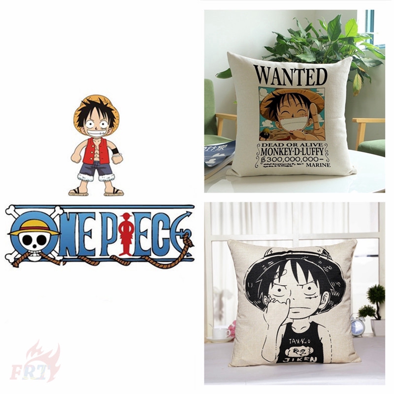 Vỏ gối hình nhân vật Luffy trong One Piece