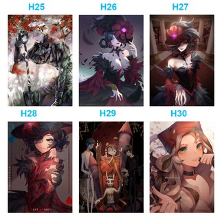 Poster-Tranh-dán -tường-anime-Identity-V (MẪU 02)