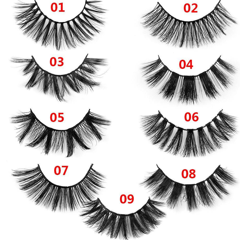 Bộ 7 Cặp Lông Mi Giả Dài Tự Nhiên Handmade Dành Cho Trang Điểm Làm Đẹp