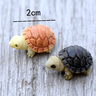 Bộ mô hình 2 chú rùa mini - Phụ kiện trang trí TT13