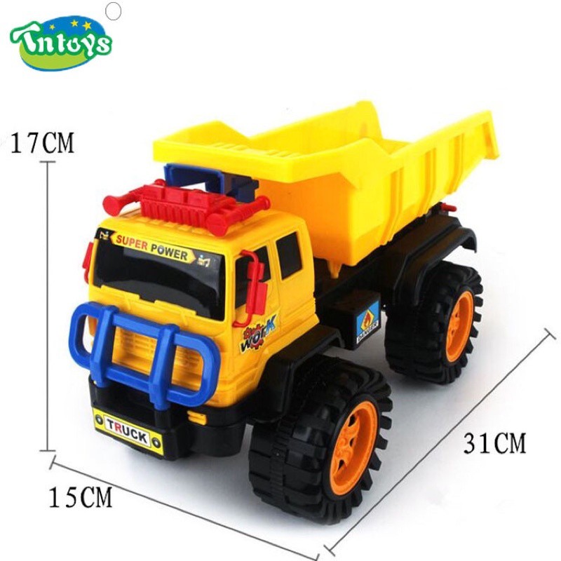 Xe tải đồ chơi nâng hạ thùng cho bé