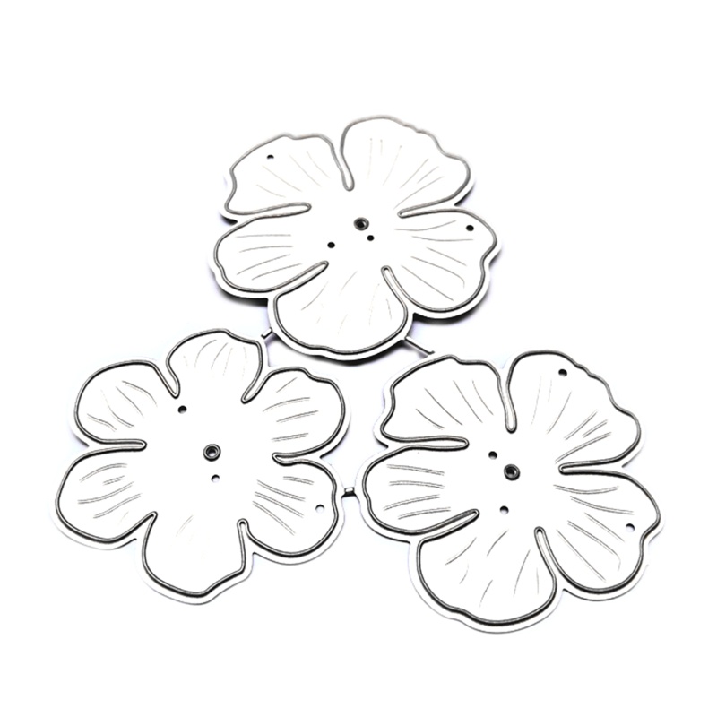 Khuôn Cắt Giấy Kim Loại Hình Hoa Xinh Xắn
