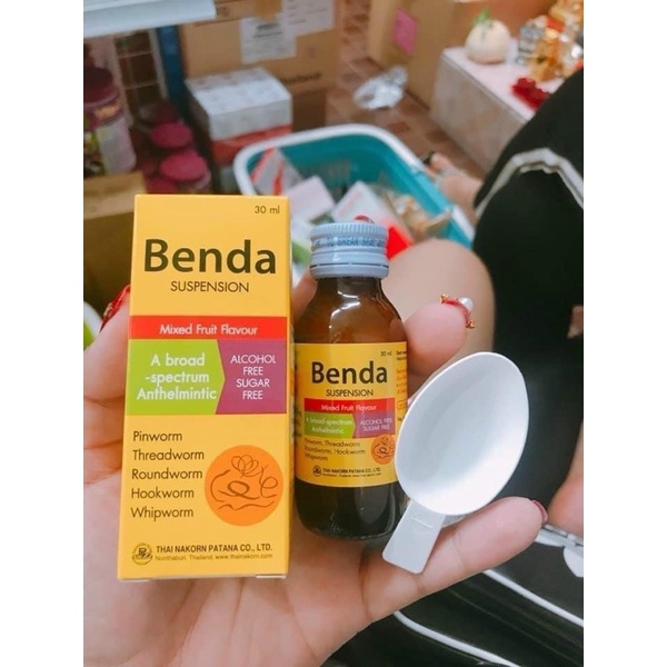 Siro benda 30ml thái lan