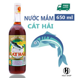 Nước Mắm Nguyên Chất Cát Hải Hải Phòng 650ml, Độ Đạm Cao