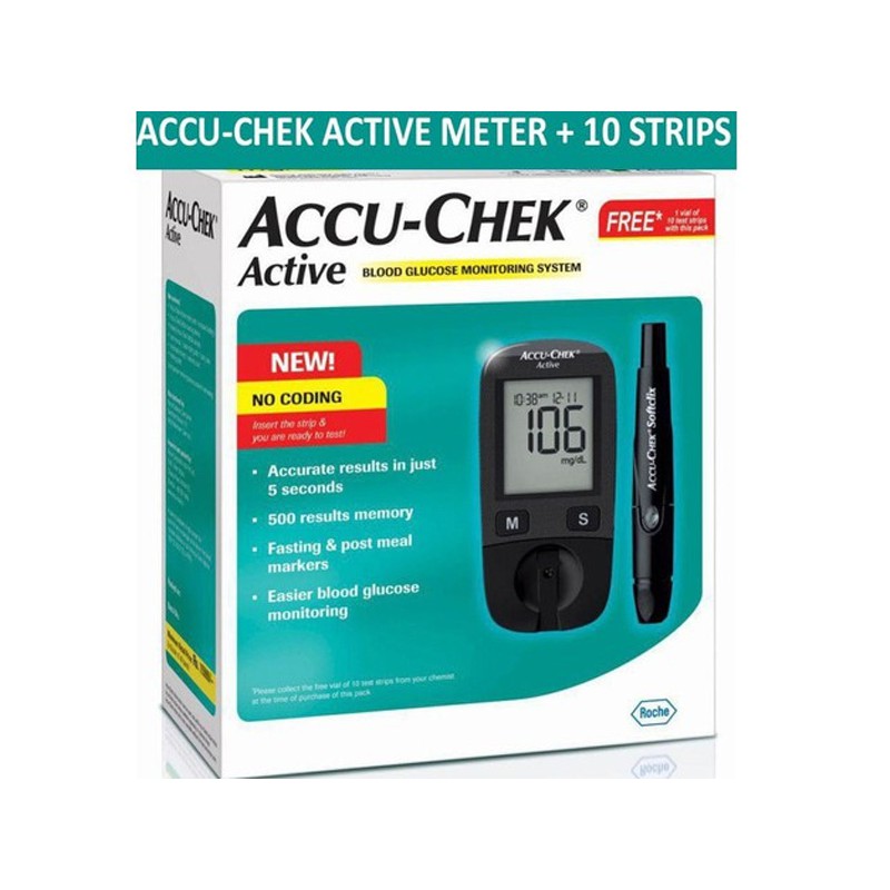 Máy đo đường huyết Accu Chek Active New