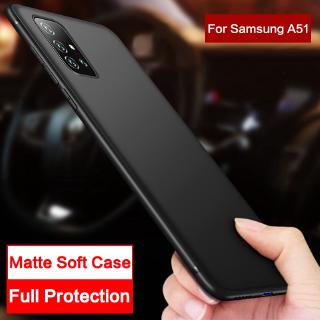 Ốp điện thoại mềm mặt nhám siêu mỏng tối giản dành cho Samsung Galaxy A51 A71 5G A41 A31 A21 A11 A01 A21s M30s