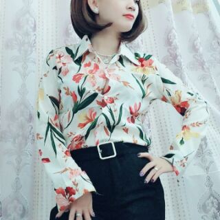 Sơmi lụa 3d cao cấp