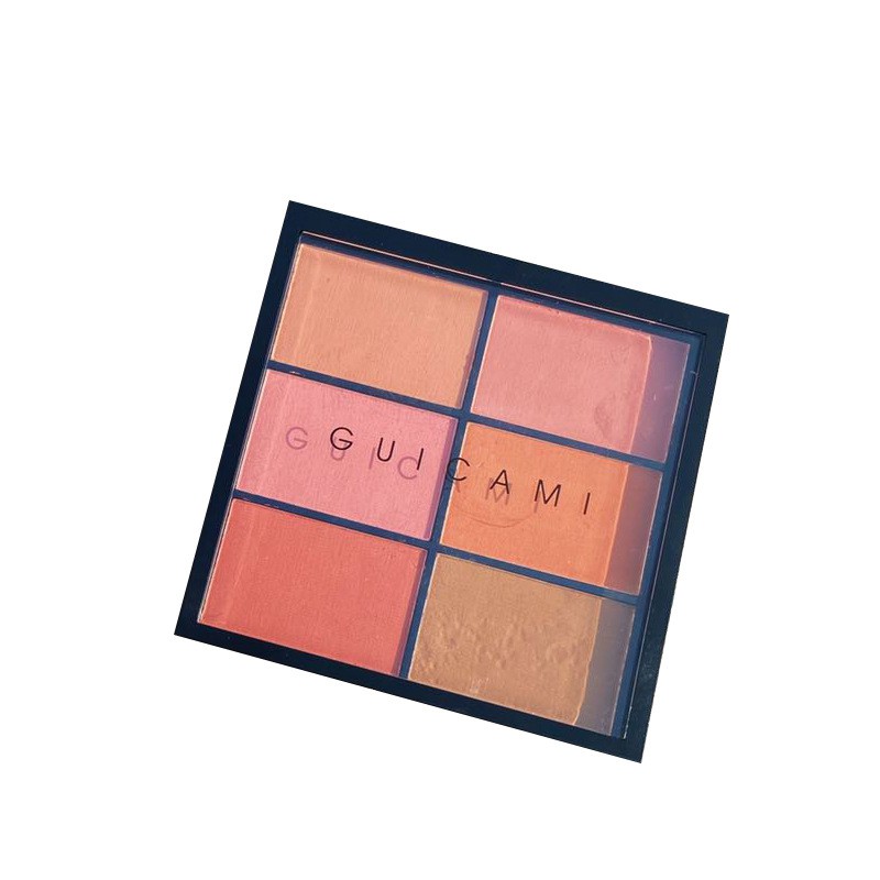 Bảng phấn má hồng Guicami có 6 màu trông nude tự nhiên dễ trang điểm | BigBuy360 - bigbuy360.vn