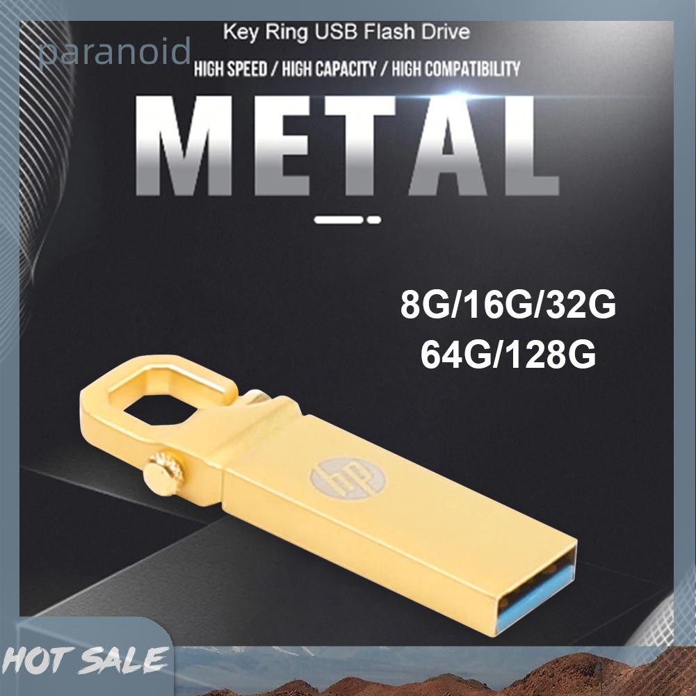 Usb 2.0 Bằng Kim Loại Chống Nước Có Móc Khóa Tiện Dụng | BigBuy360 - bigbuy360.vn