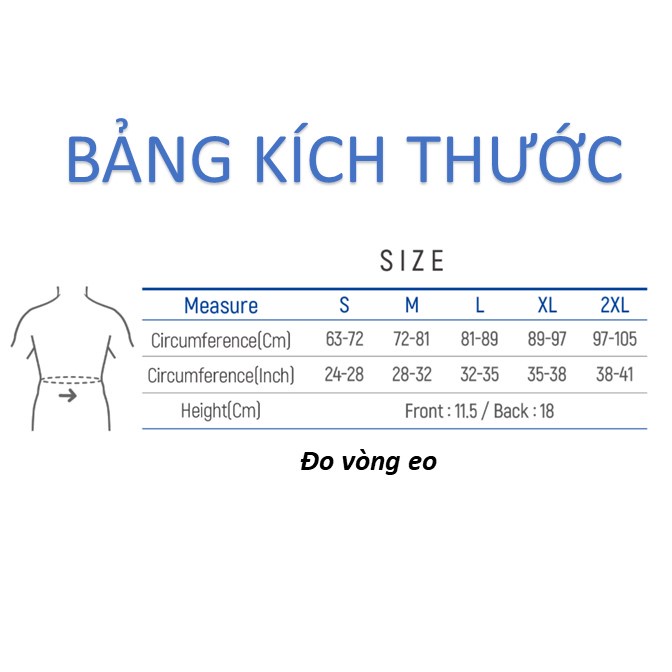 Đai lưng thoáng khí Dr-B053 giảm đau lưng và thoát vị đĩa đệm nhập khẩu Hàn Quốc