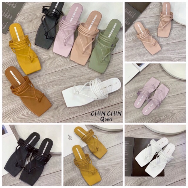 Dép xỏ gút quai 5 dây siêu xinh ( hàng đẹp )