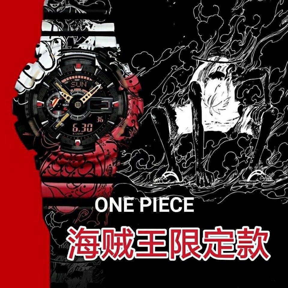 led tử Mới One Piece Motion Watch Nam Học sinh trung học Lovers Thể thao Hàn Quốc Đồng hồ báo thức không thấm nước Đồn