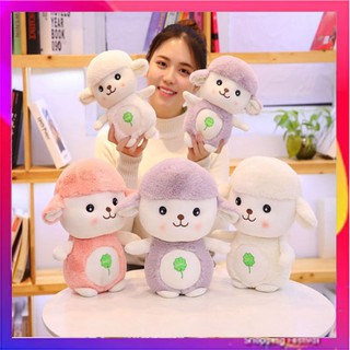 Gấu Bông Cừu Xinh Dễ Thương 25 cm
